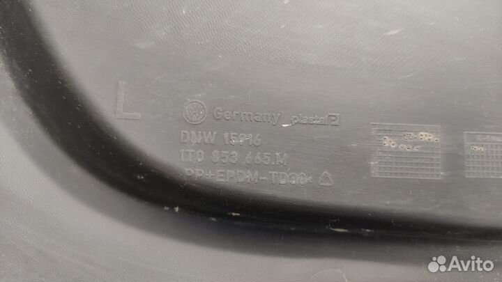 Заглушка птф оригинал Volkswagen Touran (L и R)