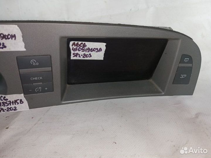 Монитор Audi A6 C6