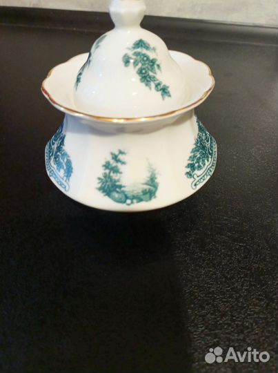 Сахарница фарфор СССР