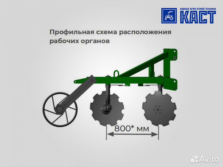 Борона Радогост-маш БД-2,2х2Н, 2024