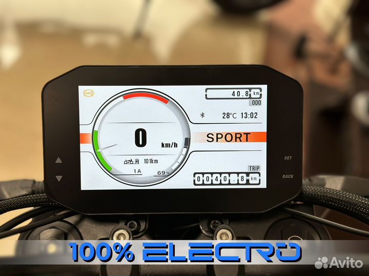 Электробайк Alrendo TS Bravo