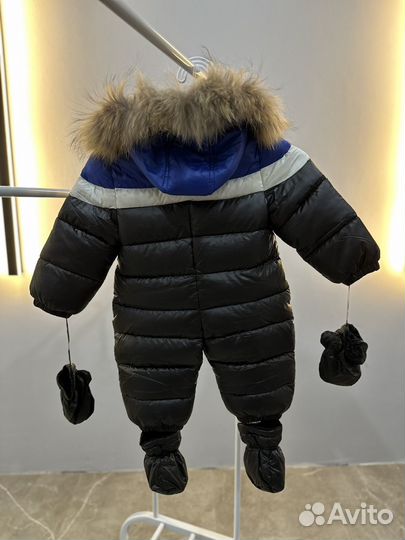 Зимний комбинезон moncler 74 80 новый