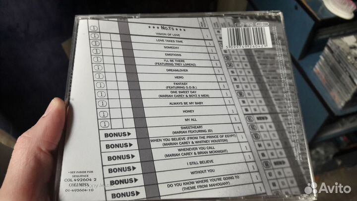 CD - Mariah Carey.Фирменные