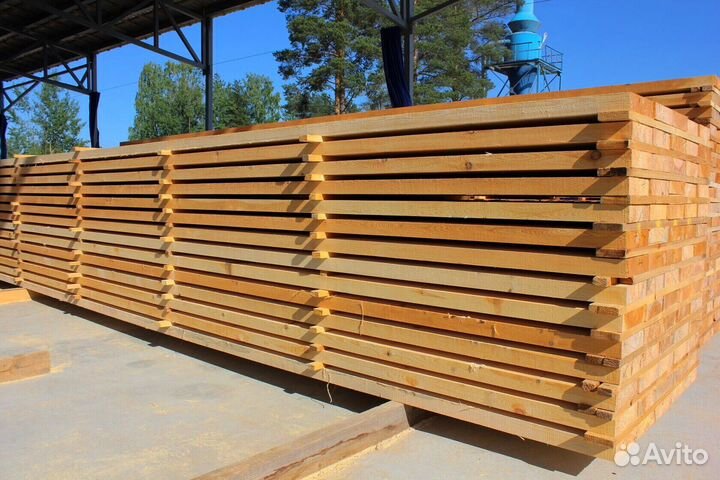Доска обрезная, брус 150х150х6000