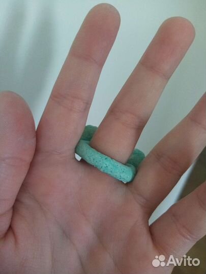 Кольцо лягушка (ручной работы)