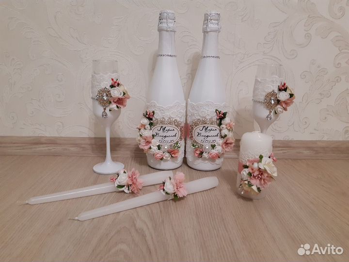 Свадебные аксессуары на стол