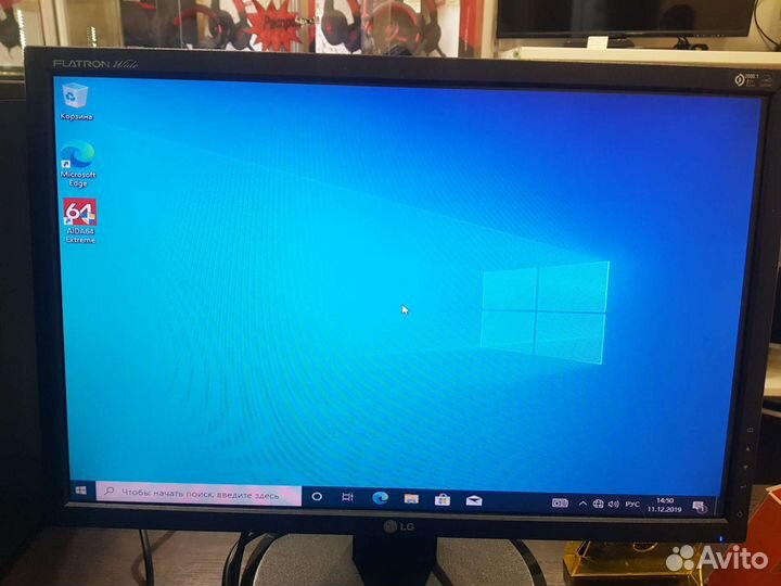 Монитор LG Flatron L204wt дефект