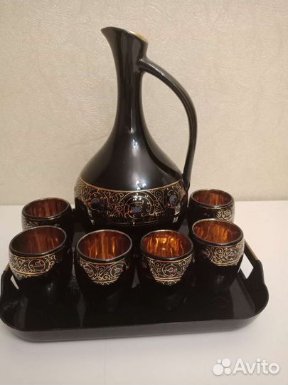 Графин с рюмками СССР