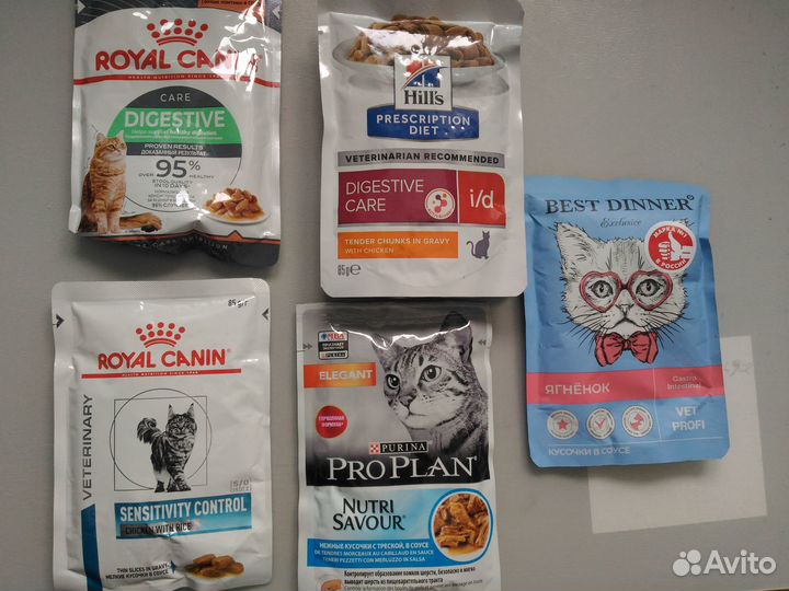 Ветеринарный лечебный корм для кошек