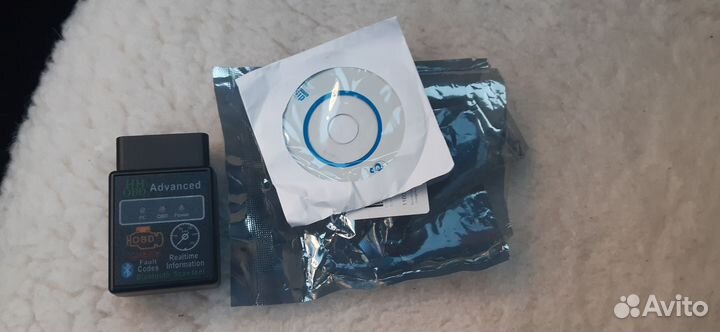 Сканер диагностический OBD 2, ELM