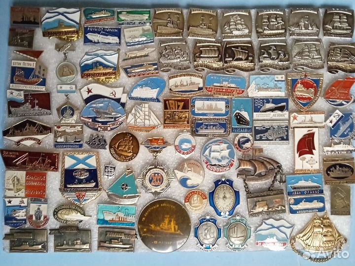 Значки по теме Флот