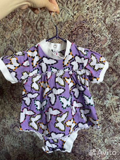 Детские вещи на девочку пакетом 56,62,68