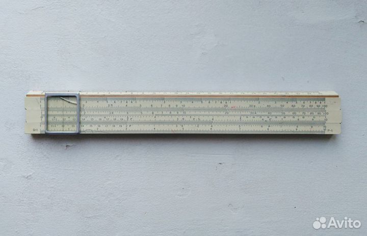 Логарифмическая линейка СССР