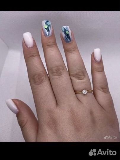 Модель на маникюр, наращивание, гель лак