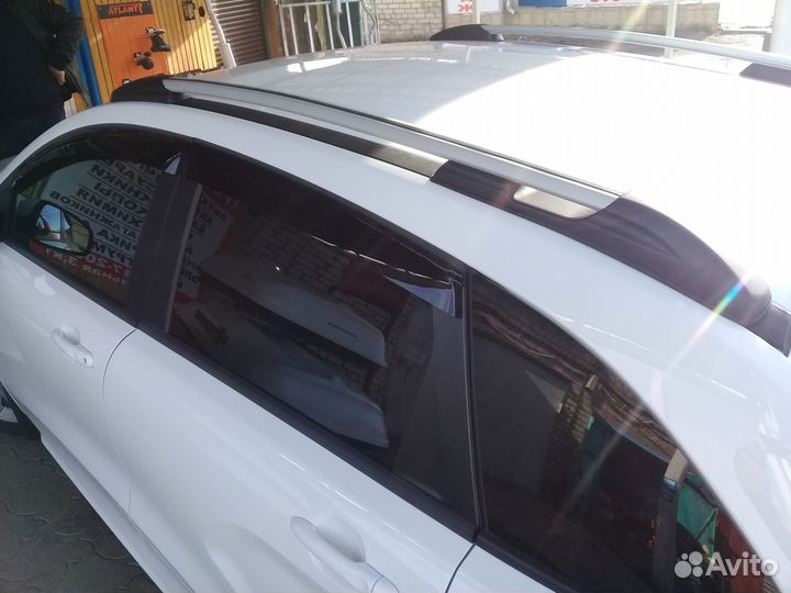 Рейлинги на крышу Лада Х Рей, Серебристые