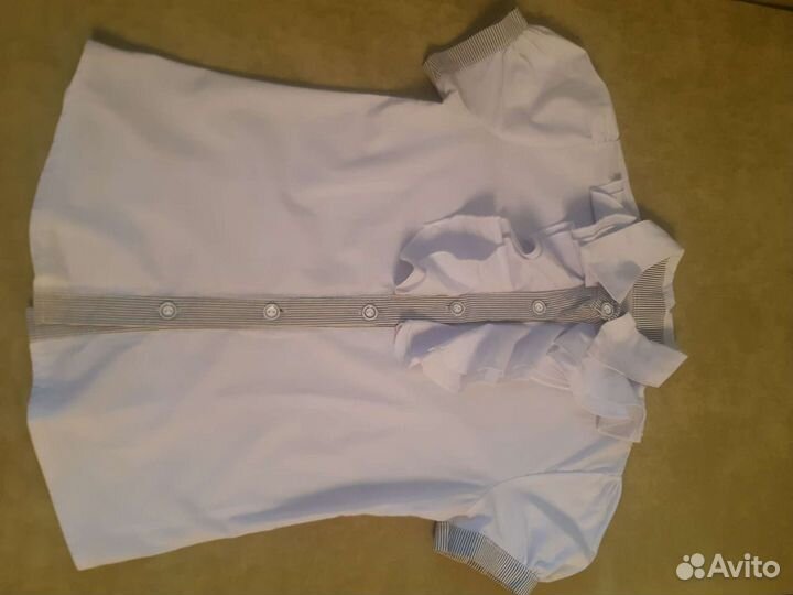 Школьные блузки белые разные