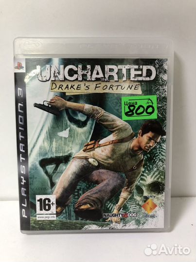 Диск Uncharted для PS3