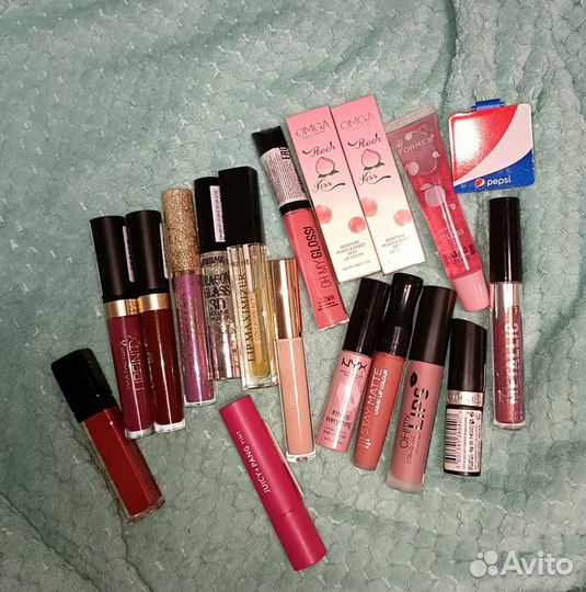 Помады и блески