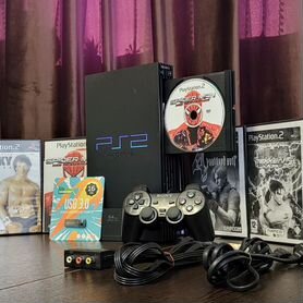 PlayStation 2 FAT 50008 PS2 (пс2 чипованная)