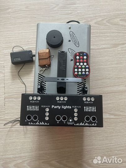 Сдам в аренду дым машину, цветомузыку и диско шар