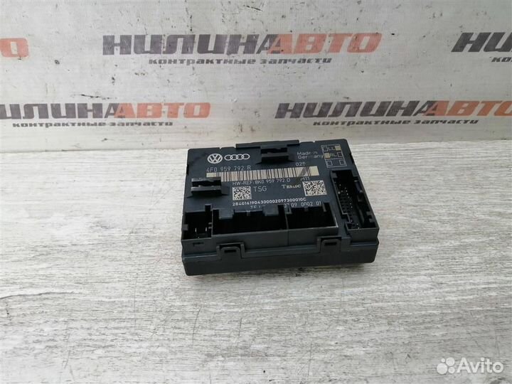 Блок управления передней двери Ауди А6 С6