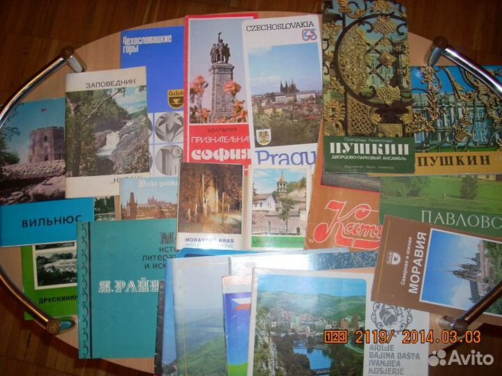 Наборы открыток советского периода