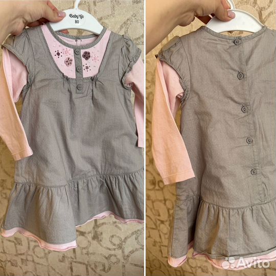 Одежда для девочки летняя 74