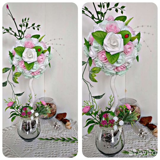 Цветочный топиарий