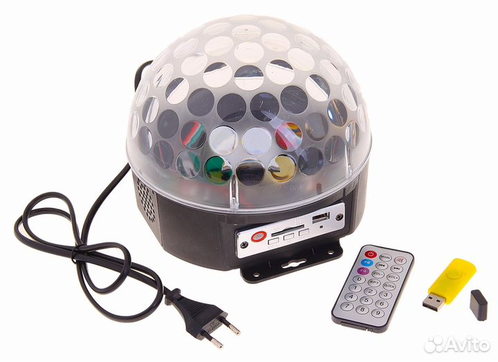 Диско шар мр3 USB Bluetooth