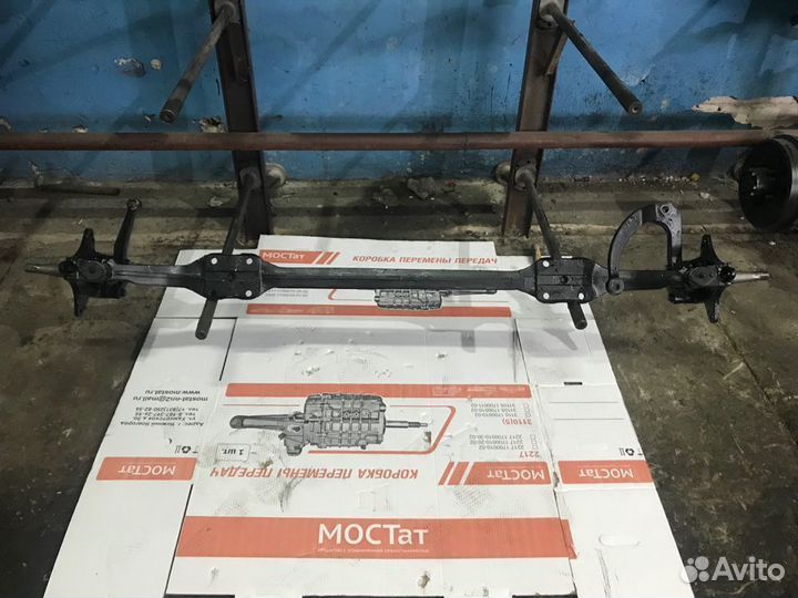 Балка с поворотными кулаками Газель 3302