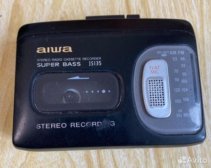 Кассетный аудиоплеер aiwa JS135, Japan
