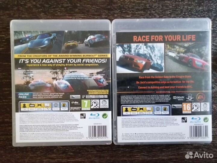 Need for Speed. Диски для PS3