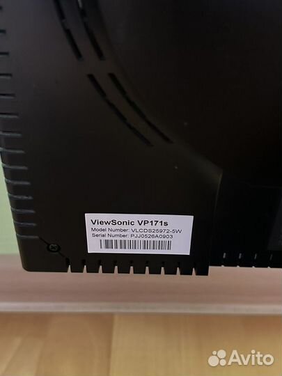 Монитор viewsonic VP171s