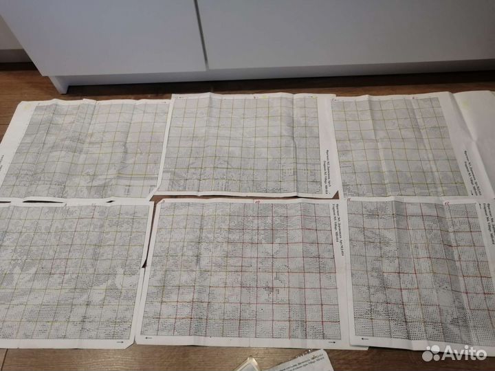 Вышивка крестом остатки набора