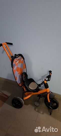 Детский велосипед с ручкой бу