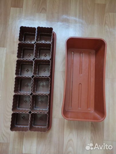 Горшки под рассаду