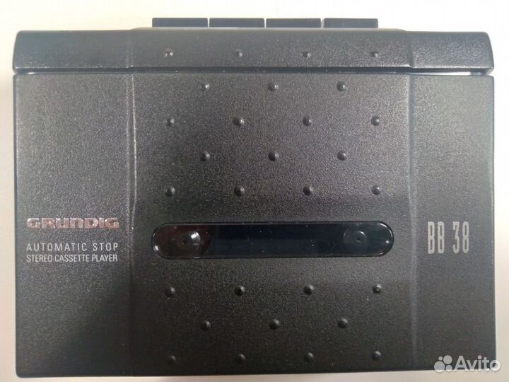 Кассетный плеер Grundig BB 38. Есть видео работы