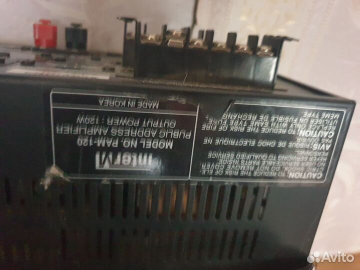 Усилитель PAM-120A inter-M