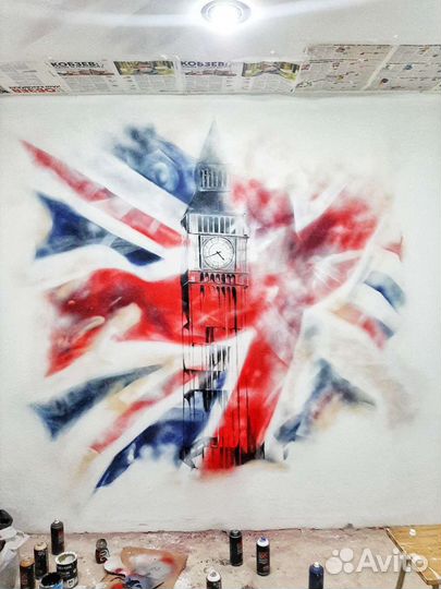 Роспись стен, граффити, аэрография