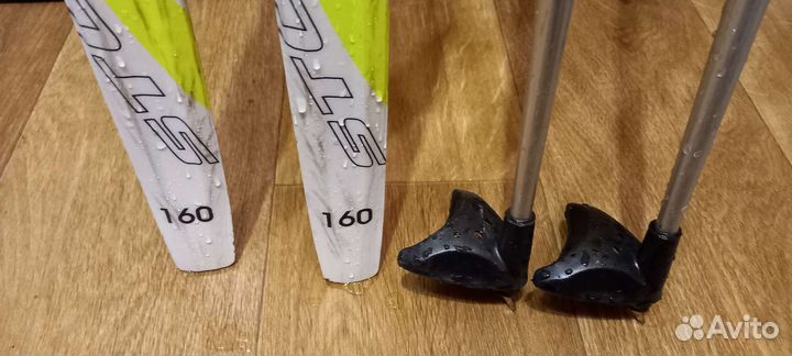 Беговые лыжи комлект tisa active classic STC 160