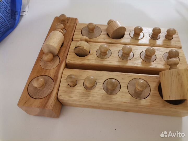 Цилиндры монтессори