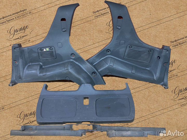 Обшивка багажника Mercedes w163