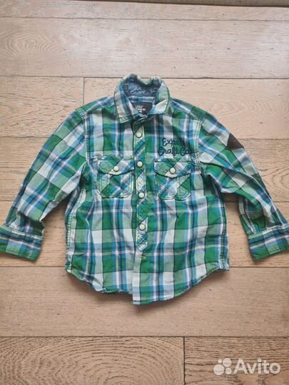 Рубашка H&M 92 для мальчика