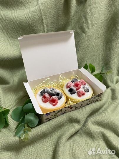 Мыло ручной работы / сладкая тарталетка