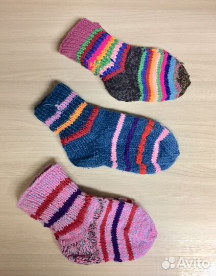 Носки из овечьей шерсти