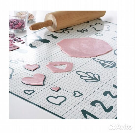 Коврик для выпечки 41х31(61х46) Икеа Бактрадитион