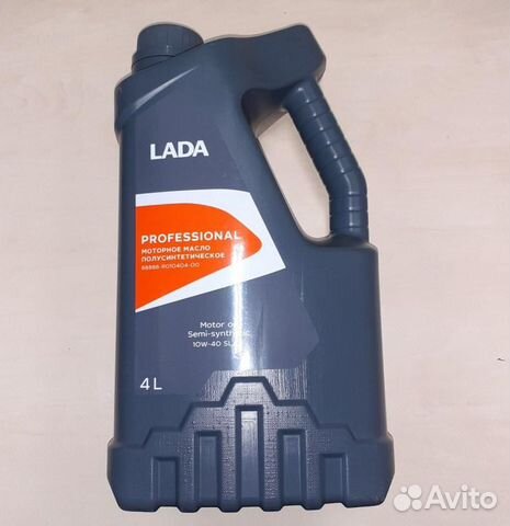 Моторное масло п/синт LADA Professional 10W-40 4л
