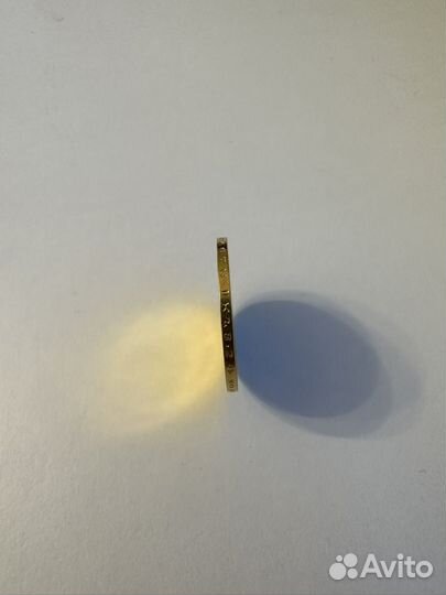 Золотая монета николая 2, 10 рублей 1899 г. аг