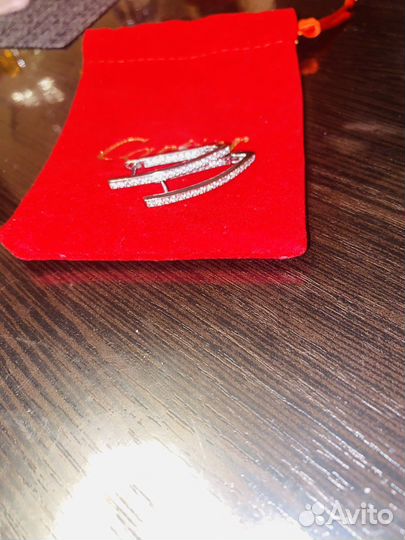 Серебряные серьги