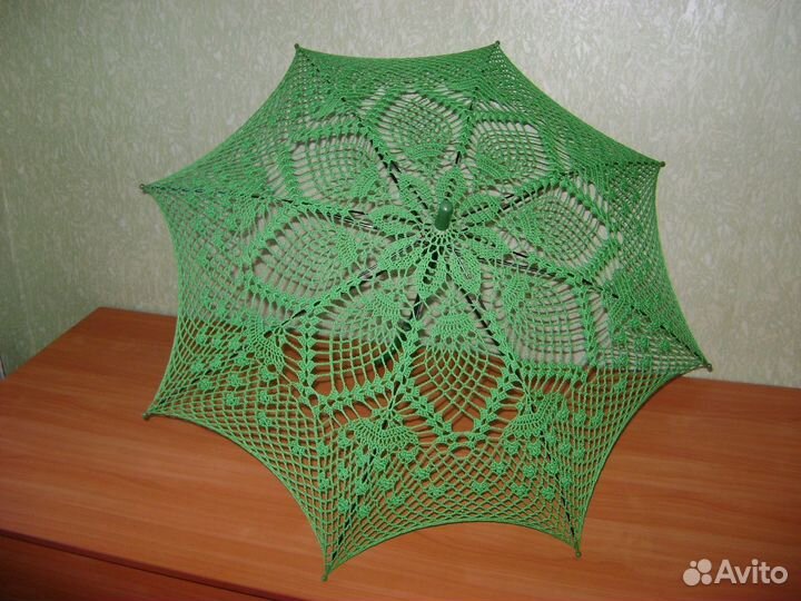 Вязаный зонтик